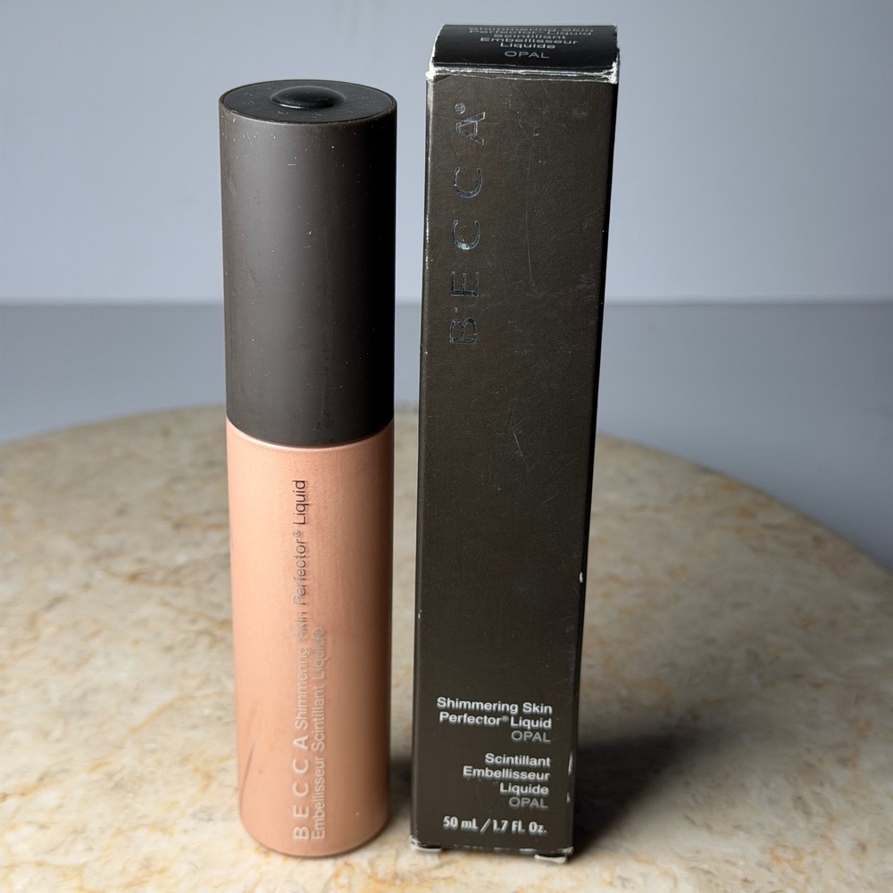 BECCA Shimmering Skin Perfector Liquid 1.7oz Opal Radiant Highlighter New in Box